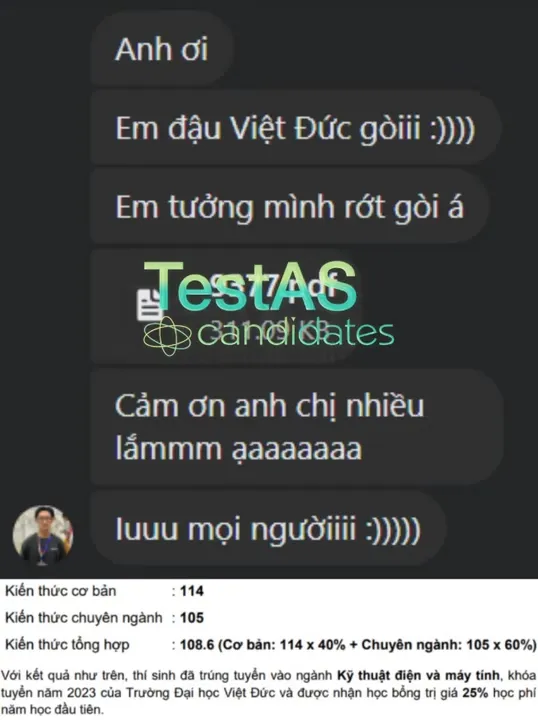 Đánh giá học viên KNI #16 - Luyện thi TestAS